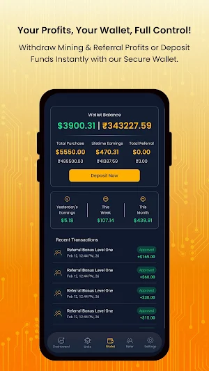 btcFarm Screenshot 3
