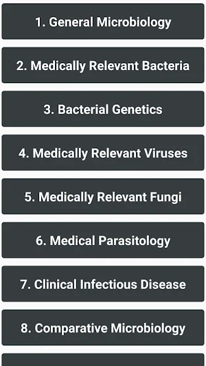 USMLE Microbiology Notes Screenshot 1