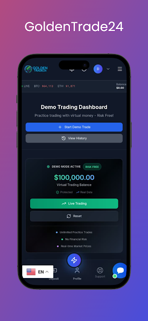 GoldenTrade24 Screenshot 2