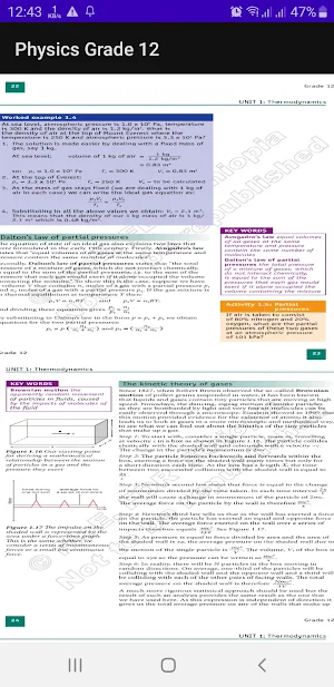 Grade 12 Physics Textbook ET Screenshot 2