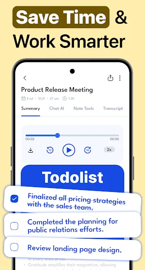 AI Note Taker Screenshot 2