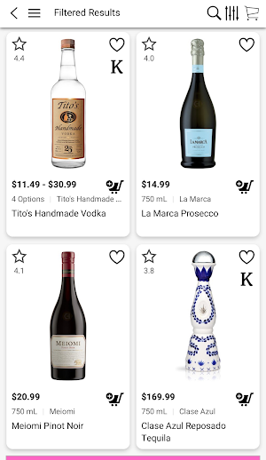 TOP SHELF LIQUORS GA Screenshot 2