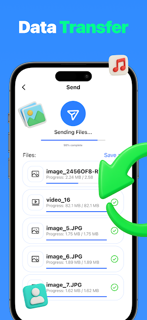 Data Transfer: Copy My Phone Screenshot 0