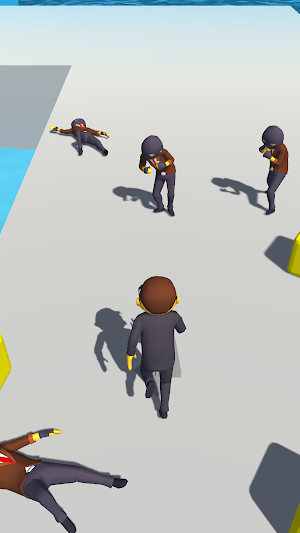 Blocky Rush Punch Runner Fall Screenshot 0