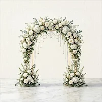 Royal Wed Scene Art Wallpapers