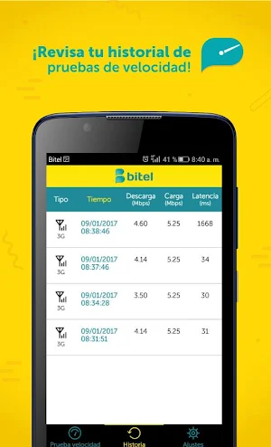 Bitel Speed Test Screenshot 2