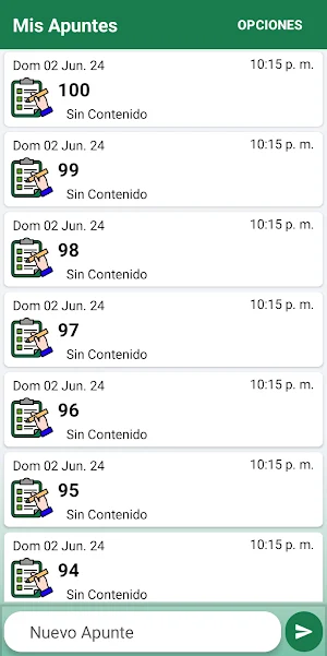Mis Apuntes Screenshot 0