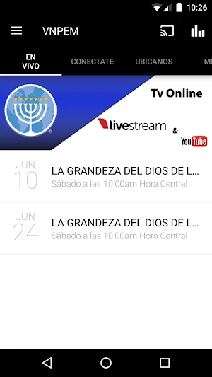 VIDA NUEVA PARA EL MUNDO Screenshot 0