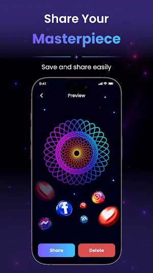Spiro Art - Spirograph Drawing Screenshot 3
