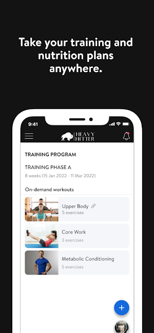 Heavy Hitter Fitness Live Screenshot 2