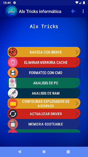 Alx Tricks informática Screenshot 0