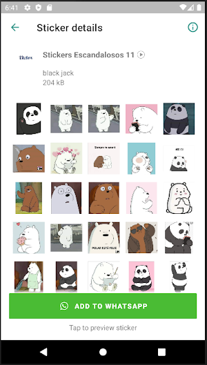 Stickers de Escandalosos Screenshot 1