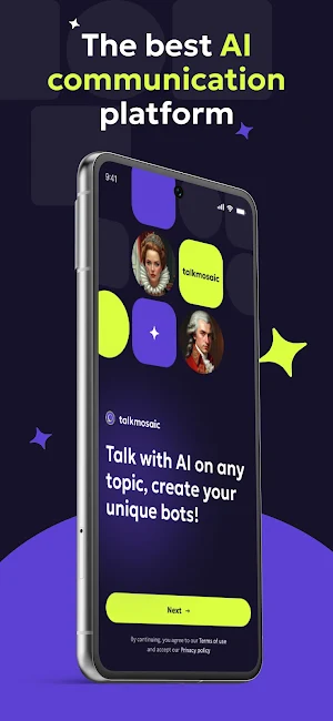 TalkMosaic - AI Character Chat Screenshot 0