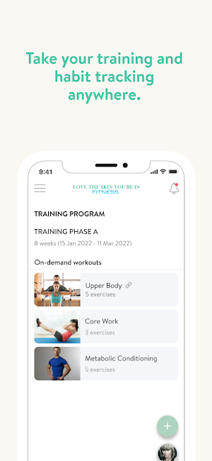 Love The Skin Youre In Fitness Screenshot 1