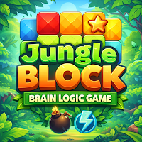 Jungle Block Brain Logic Game
