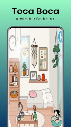 Toca Boca Aesthetic Bedroom Screenshot 2
