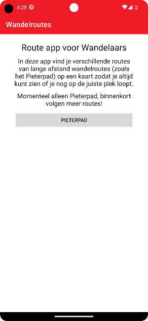 Lange Wandelroutes Screenshot 2