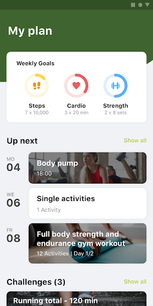 Joy of life Fitness Screenshot 0