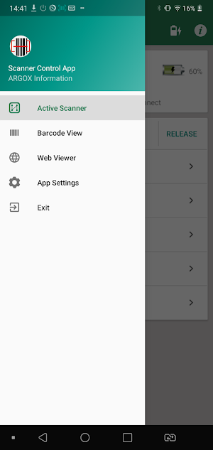Scanner Control (Argox RA7120) Screenshot 0