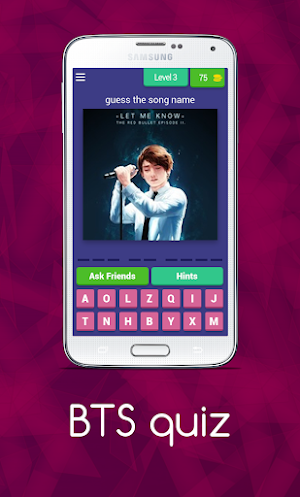 BTS quiz Screenshot 3