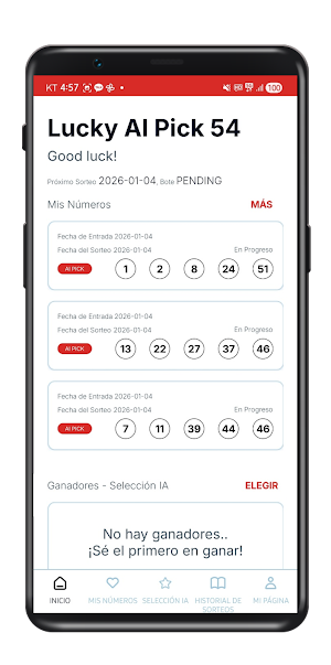 Lucky AI Pick 54 - Spain Lotto Screenshot 0