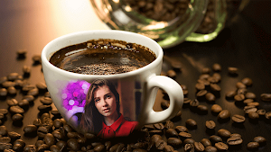 Coffee Cup Photo Frame Editor Screenshot 2