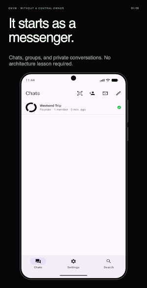 Onym Messenger Screenshot 0