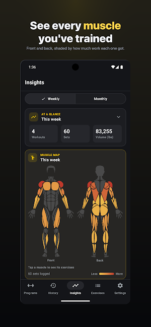 Loadex - Strength Tracker Screenshot 3