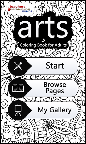 arts Coloring Book for Adults Screenshot 1