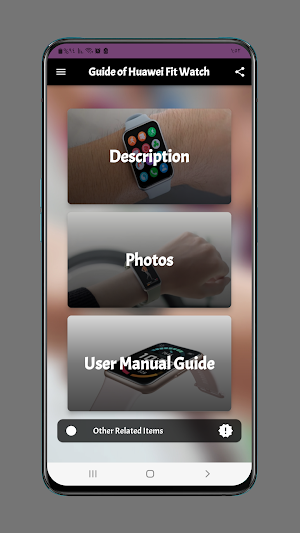 guide of huawei fit watch Screenshot 0