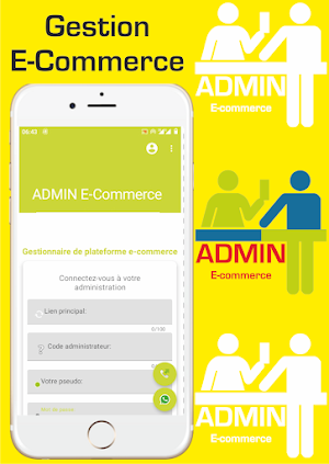 ADMIN E-Commerce Screenshot 0