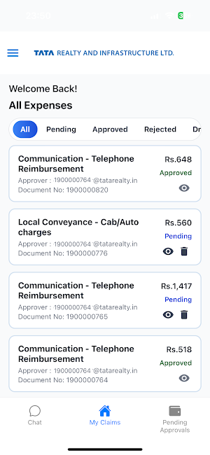 TRIL Expense Genie Screenshot 3