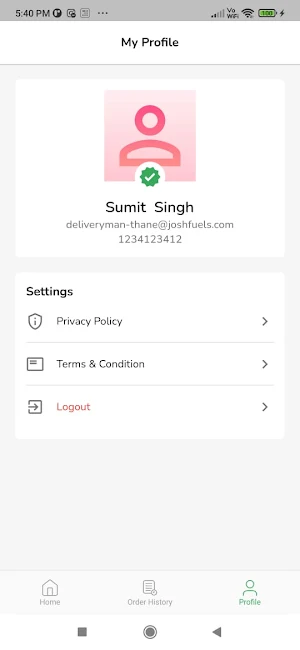 JOSH DELIVERY SERVICES Screenshot 3