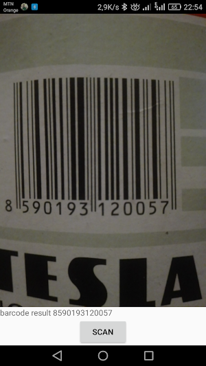 Bar Code Reader/scanner Screenshot 1