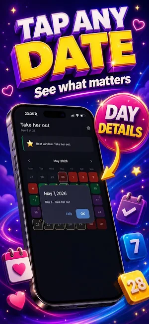 Wise Husband: Cycle Tracker Screenshot 1
