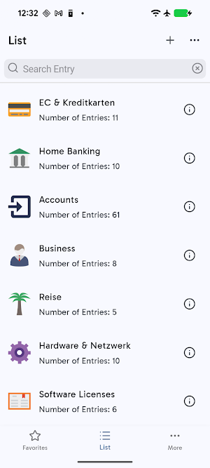 iPIN2 - Password Safe Screenshot 1