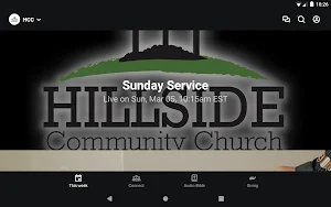 Hillside Community Church CMA Screenshot 3