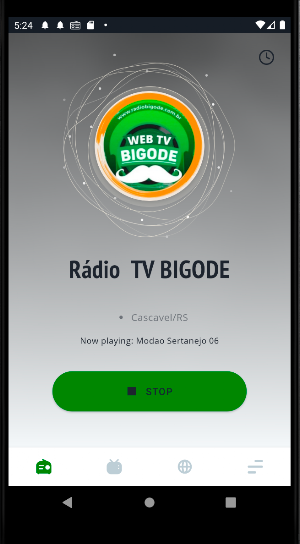 Radio e TV Bigode Screenshot 0