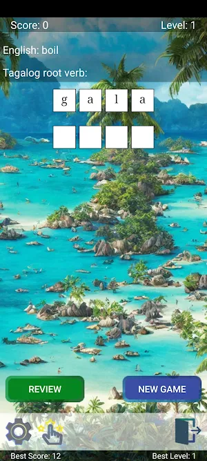 Filipino Word Game Screenshot 0