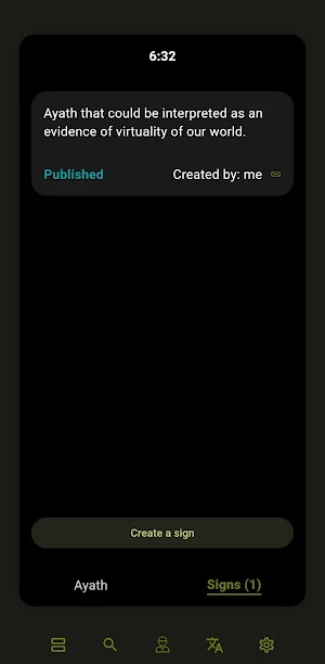 Quran Signs Screenshot 2