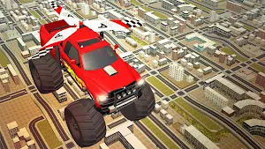 Flying Truck Pilot Driving 3D Screenshot 2