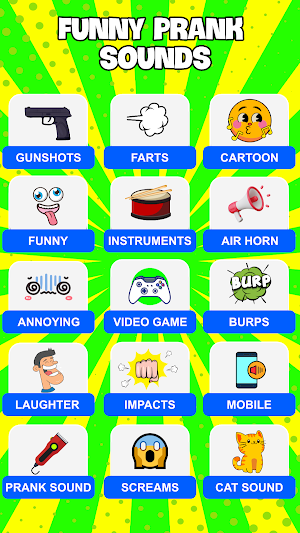 250 Funny Sounds & Prank Sound Screenshot 0