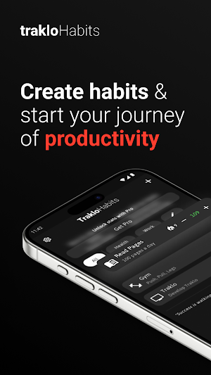 Traklo - Productivity Tracker Screenshot 0