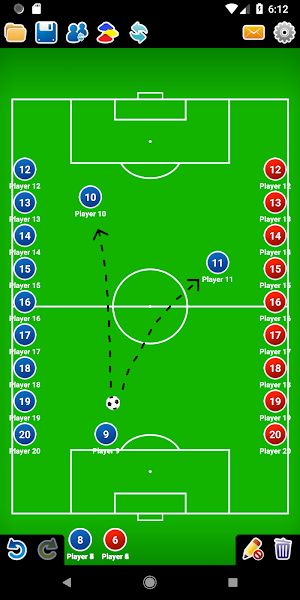 Coach Tactic Board: Soccer Screenshot 3