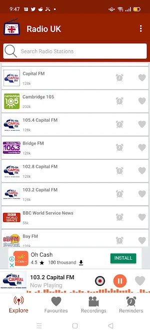 Radio UK :Online British FMs Screenshot 3