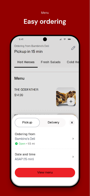 Bambino's Deli Screenshot 2