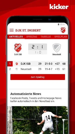 DJK St. Ingbert Screenshot 2