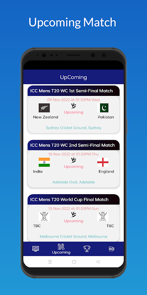 CricRun Live -  Cricket Scores Screenshot 2