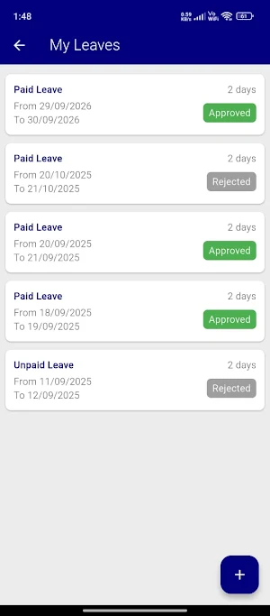WayAttendance Screenshot 3