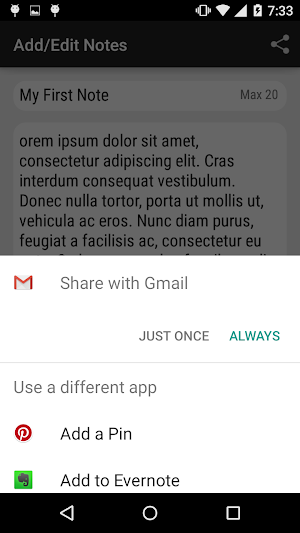 Note Down Screenshot 2